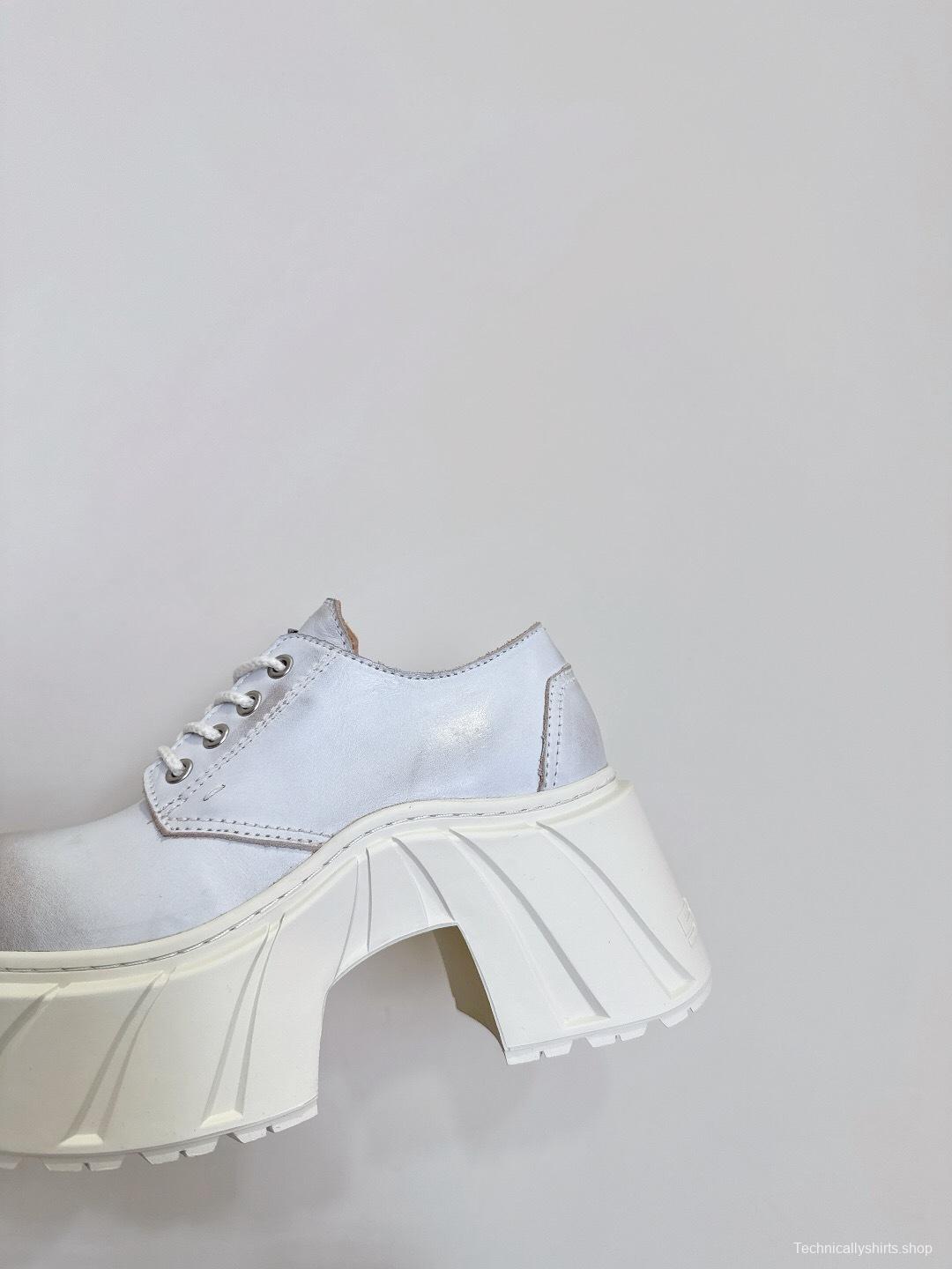 SMFK 2025SS Derby Shoes with Thick Sole Platform - LY00260