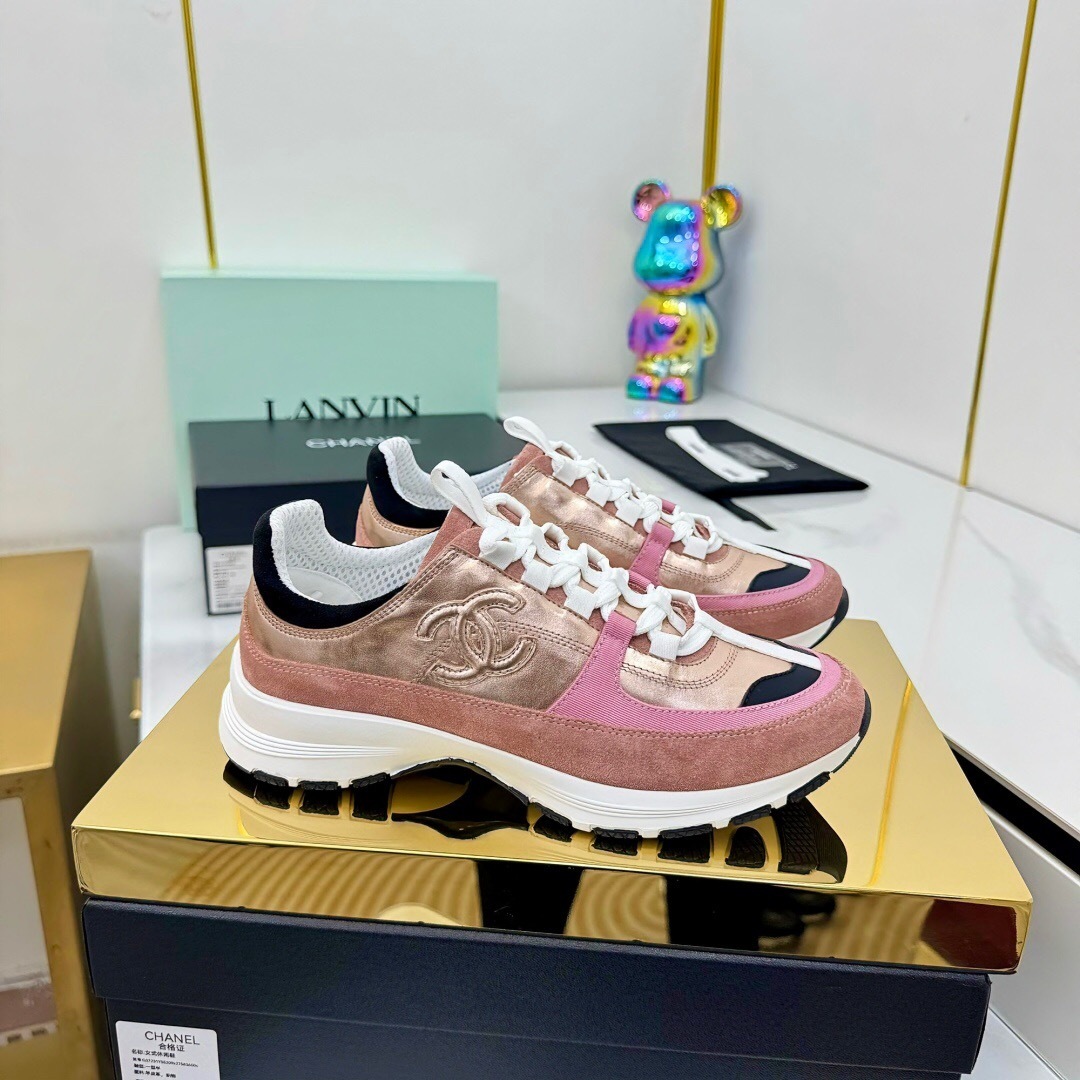 Chanel 2025 SS Chunky Sole Casual Sneakers - LY00310