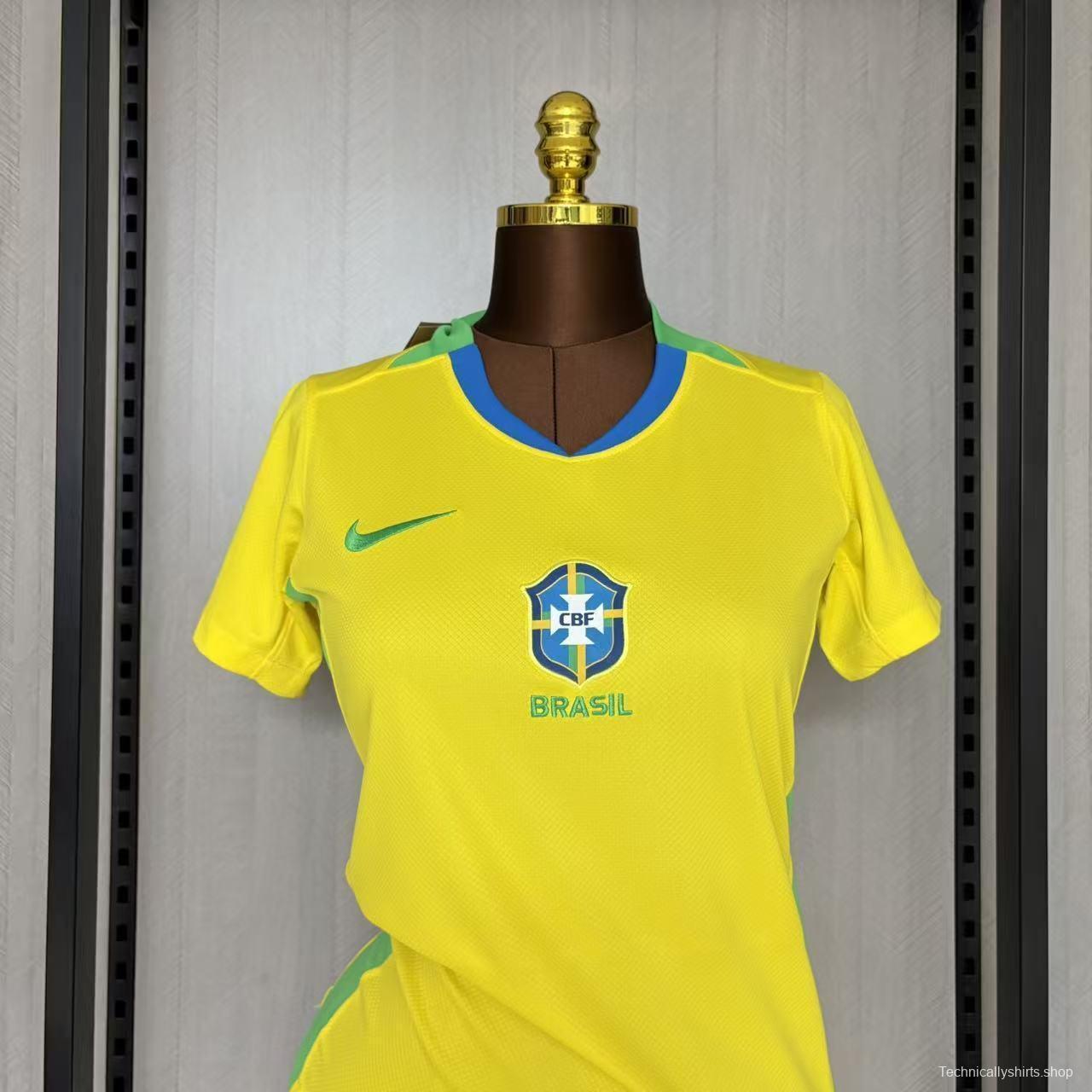 25/26 Women Brazil Home Jersey