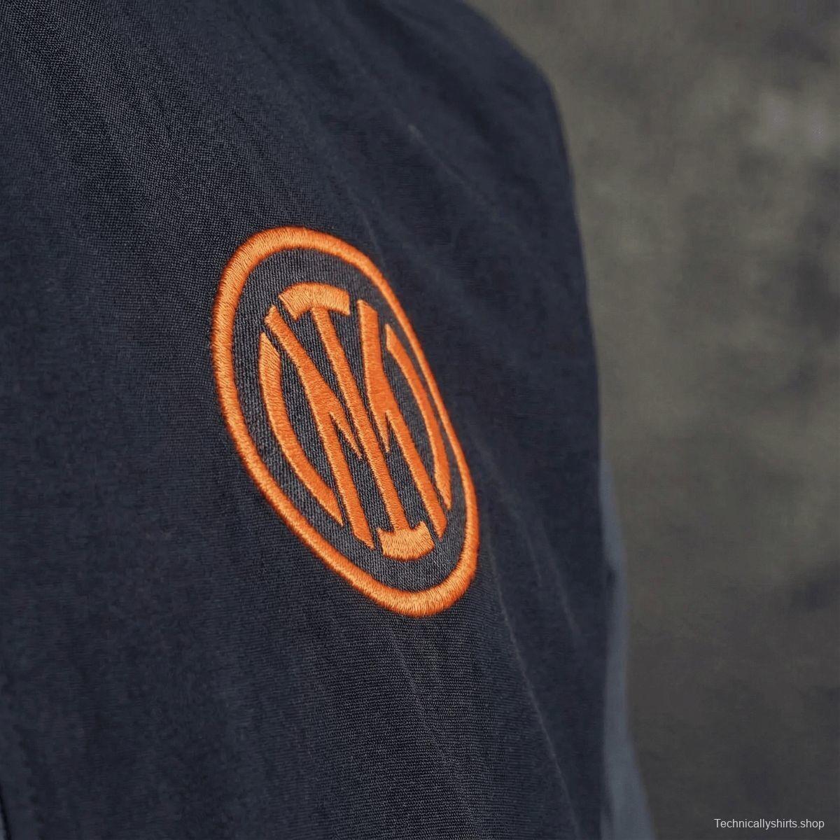 2026 Inter Milan Black Jacket Windbreaker