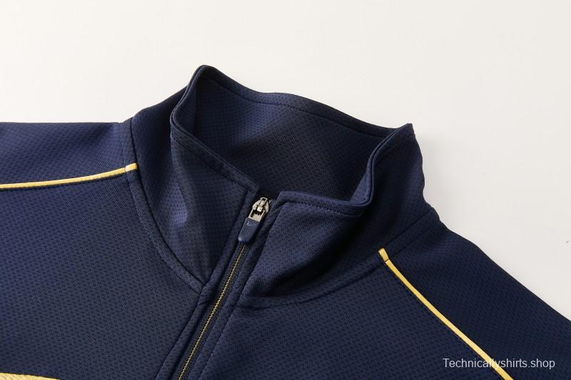 2026 NIKE Navy Full Zipper Jacket + Long Pants