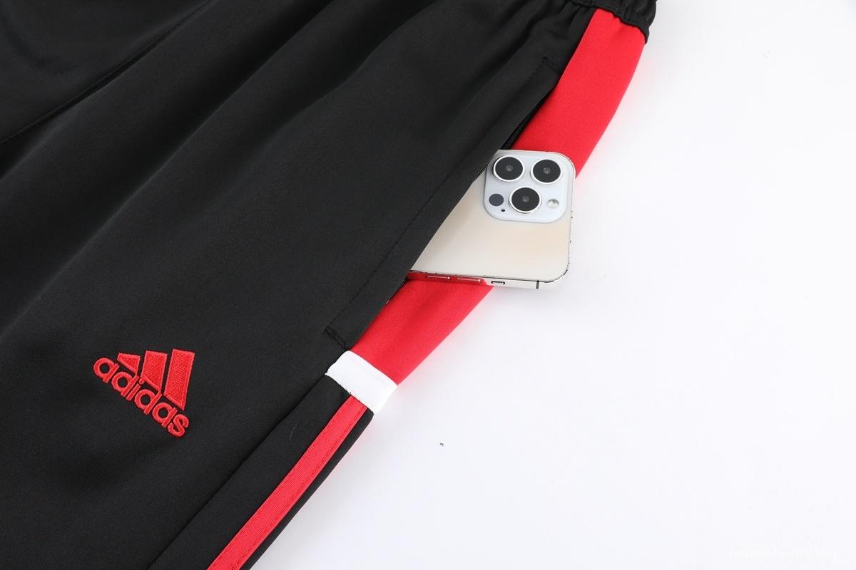 2026 Adidas Blue Full Zipper Jacket + Black Long Pants