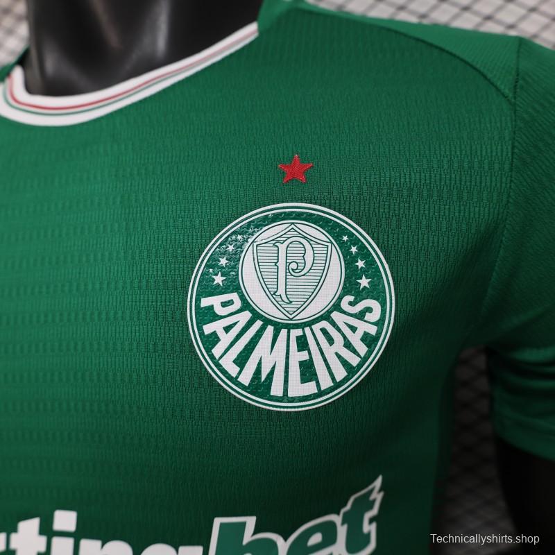 Player Version 26/27 Palmeiras Home White Jersey