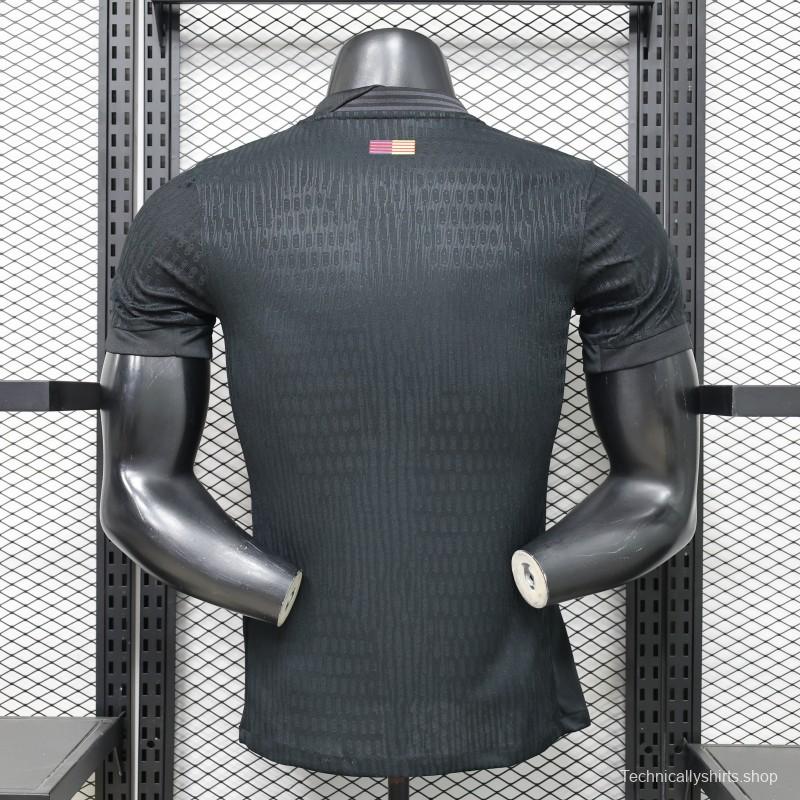 Player Version 26/27 FC Barcelona All-Black with Spotify Sponsor Special Edition Jersey