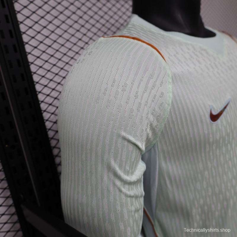 Player Version 26/27 France Mint Green Away Long Sleeve Jersey
