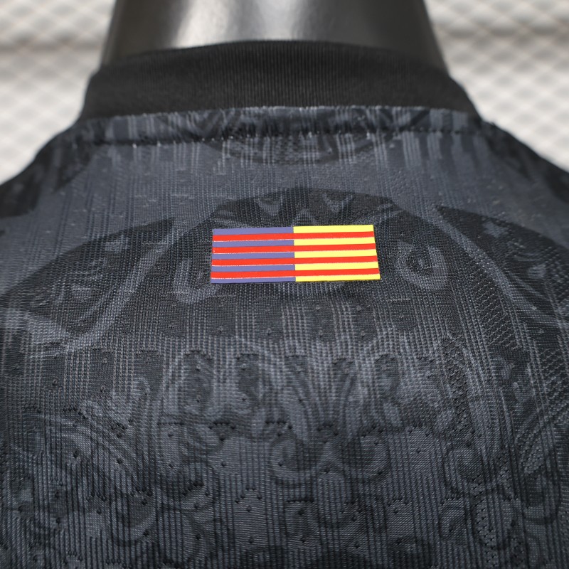 Player Version 26/27 FC Barcelona Dark Black & Red Special Edition Jersey