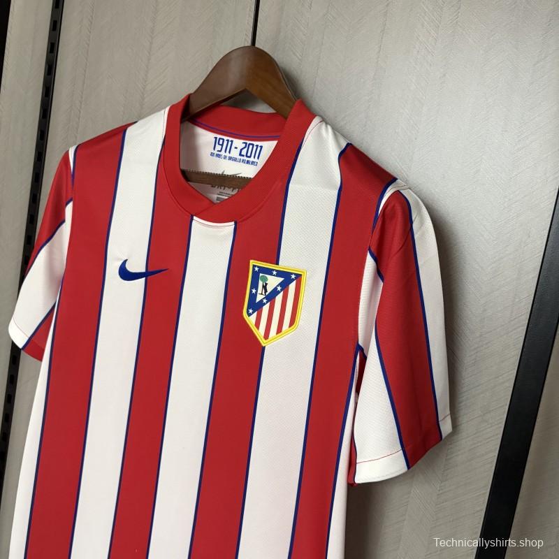 2011/12 Retro Atletico Madrid Champions League Edition Home Jersey S-