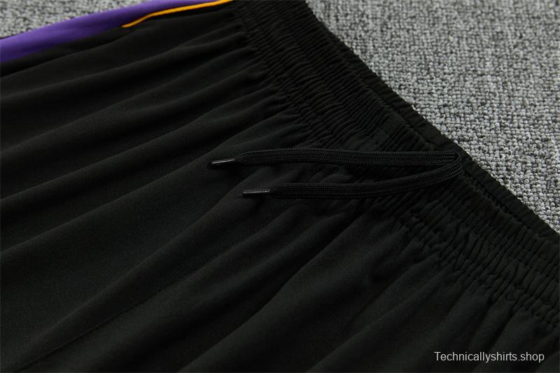 Player Version 26/27  Barcelona Light GreyHalf Zipper Jacket+Long Pants