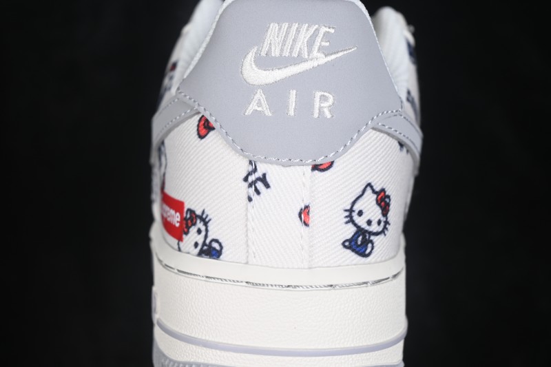 Nike Air Force 1 '07 Low Hello Kitty Casual Sneakers with Full-Length Air Cushion - NH0601-608