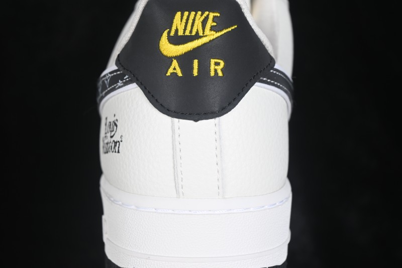 Nike Air Force 1 '07 Low Collaboration Basketball Sneaker with Full-Length Air Cushion - WY0655-104
