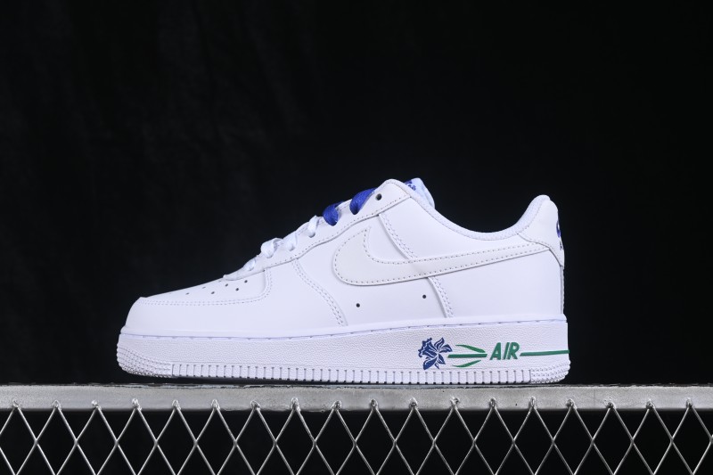 Nike Air Force 1 '07 Low Classic Basketball Sneakers with Full-Length Air Cushion - IF0498-101