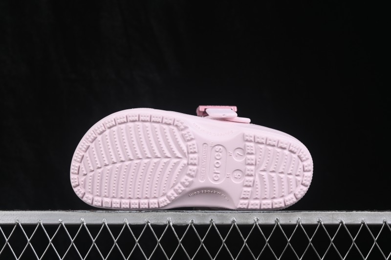 Crocs Enamel Buckle Clog Ballet-Inspired Comfortable Slip-On Shoes - 209184