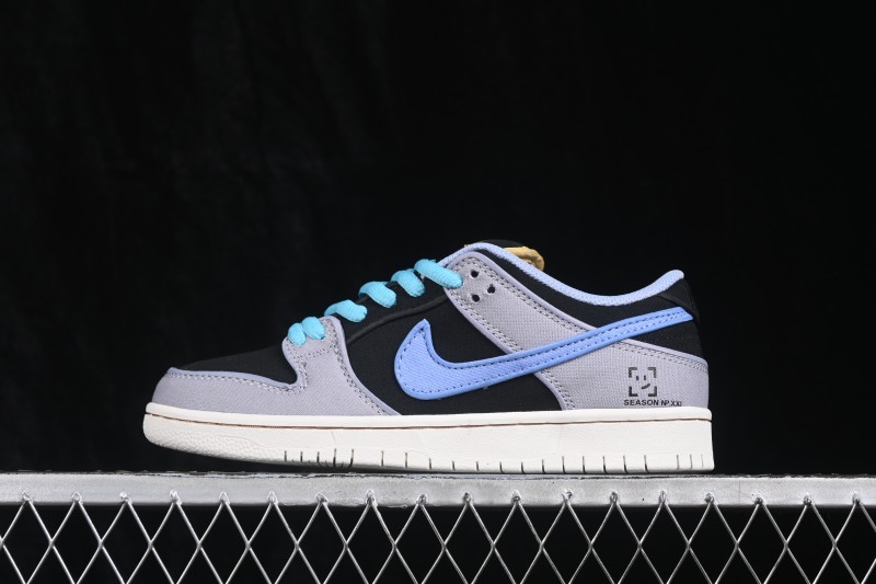 Nike SB Dunk Low Skateboarding Shoes with Cushioned Collar - FN5880-001