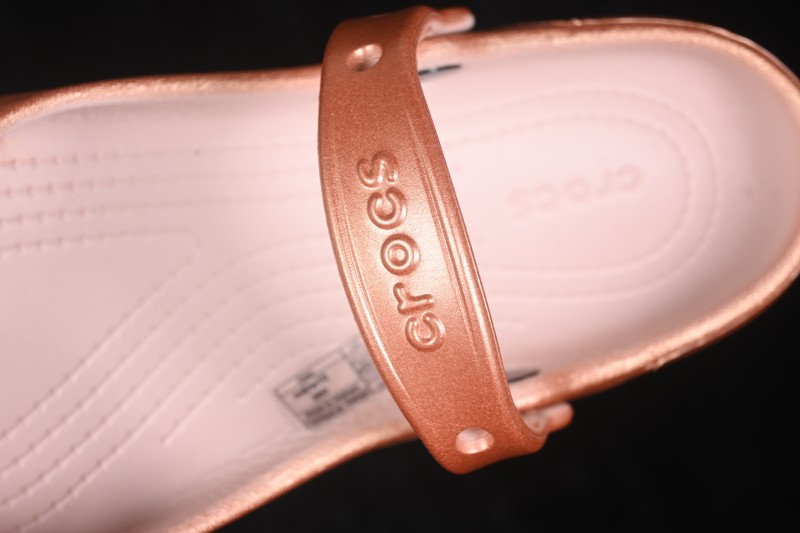 Crocs Classic Two-Band Slide Sandals for Summer Beach and Casual Wear - 206482