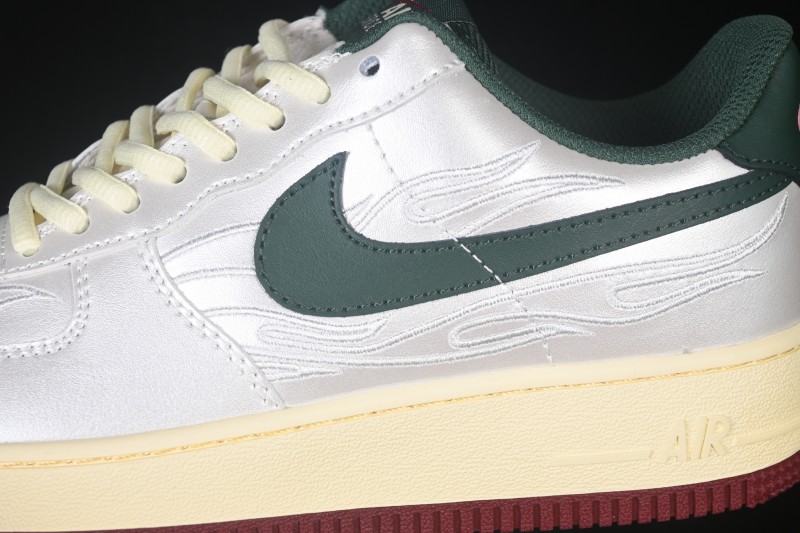Nike Air Force 1 '07 Low Basketball Lifestyle Sneakers with Full-Length Air Cushion - IR5896-030