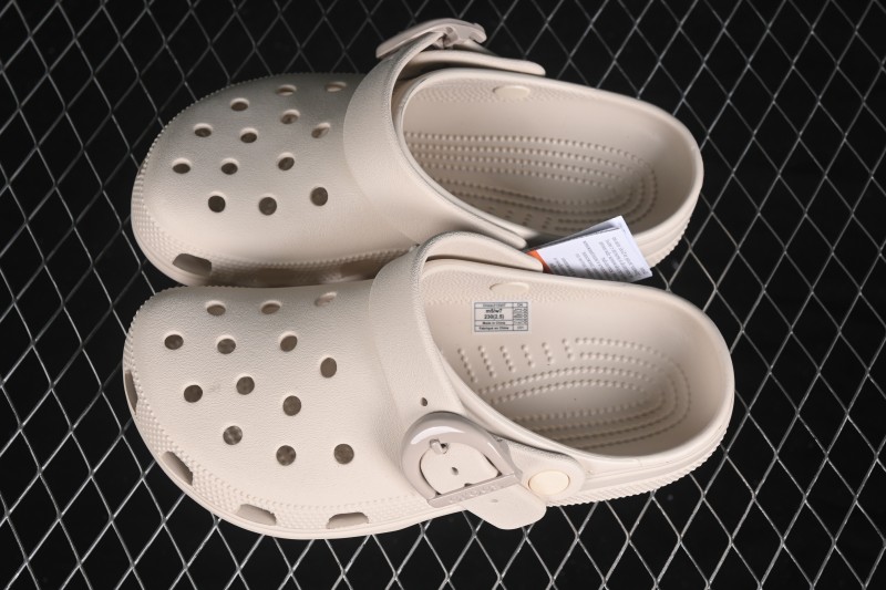 Crocs Enamel Buckle Clog Ballet Comfortable Casual Shoes - 209510