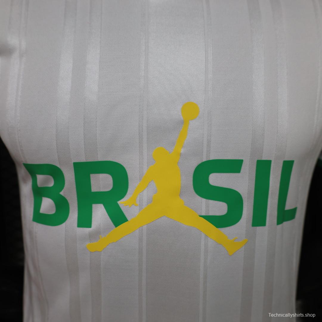 Player Version 26/27 Brazil × Jordan Brand White Special Edition Third Jersey