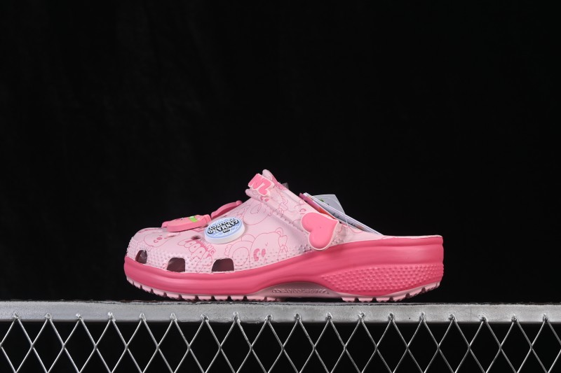 Zanmang Loopy x Crocs Classic Clog EVA Casual Clog with Fun Character Design - Pink Ruby
