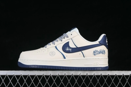 Nike Air Force 1 '07 Low Stussy Collaboration Skateboarding Shoes - LD1999-020