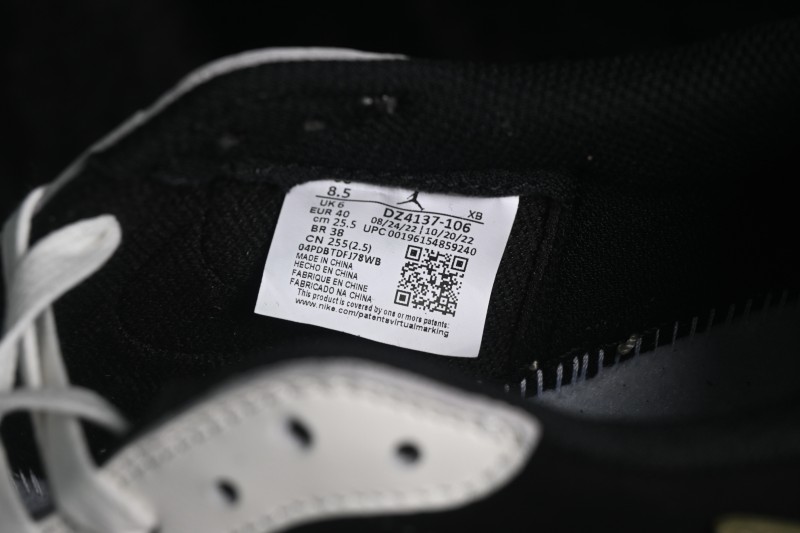 Nike Travis Scott x Air Jordan 1 Low OG AJ1 Retro Low-Top Sneakers with Reverse Swoosh - DZ4137-106