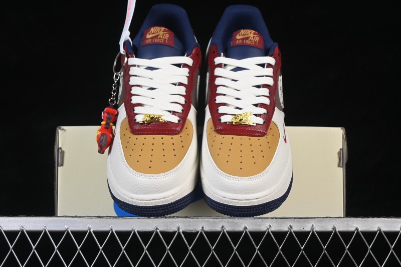 Nike Air Force 1 '07 Low Year of the Horse Limited Edition Auspicious Cloud Gold Pattern Casual Sneakers - NH0601-535