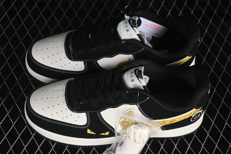 Nike Air Force 1 07 Low Collaboration Skateboarding Shoes with Full-Length Air Cushion - BK1916-006