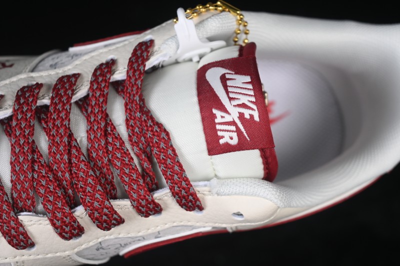 Nike Air Force 1 '07 Low Chinese Calligraphy Print Casual Sneakers - HT5088-619