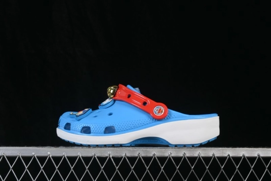 Crocs Classic Clog Doraemon Collaboration EVA Casual Clog Shoes in Blue - M4-M11