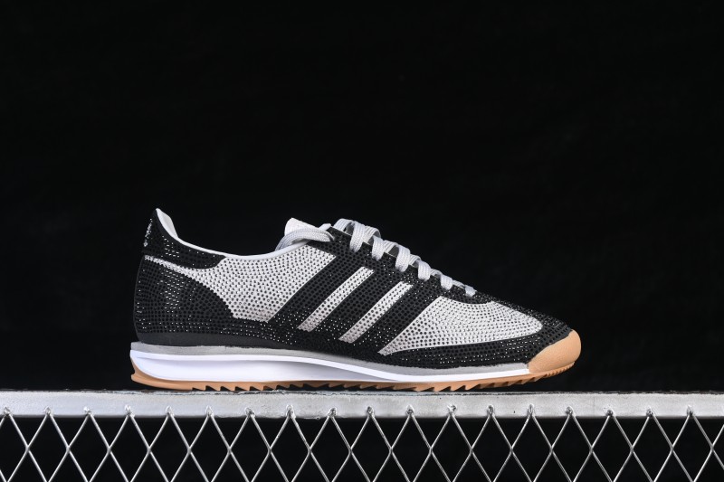 Adidas Originals SL 72 Retro Running Shoes with Classic Suede and Nubuck Uppers - KJ6151