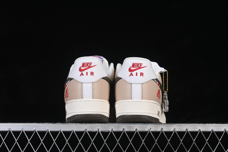 Nike Air Force 1 '07 Low Year of the Horse Limited Edition Khaki Green Casual Skate Shoes - DF0188-135