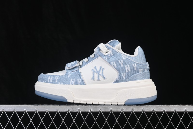 NY MLB Chunky Liner Pocket Monogram New York Yankees Platform Running Shoes - 3ASXMDM6N50BLS