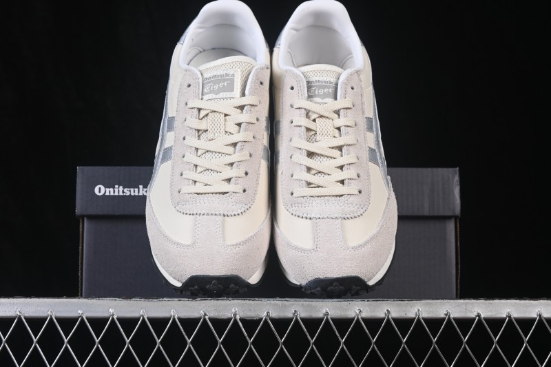 Onitsuka Tiger EDR 78 Retro Running Shoes with Comfort Cushioning and Non-Slip Rubber Outsole - 1183B411-104