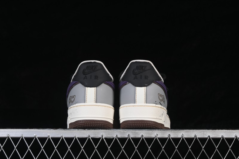 Nike Air Force 1 '07 Low Graffiti Art Sneakers with Hand-Drawn Details and Distressed Finish - LJ8822-121