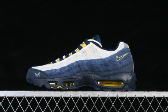 Nike Air Max 95 Retro Running Shoes with Visible Air Cushioning - HQ8492-400