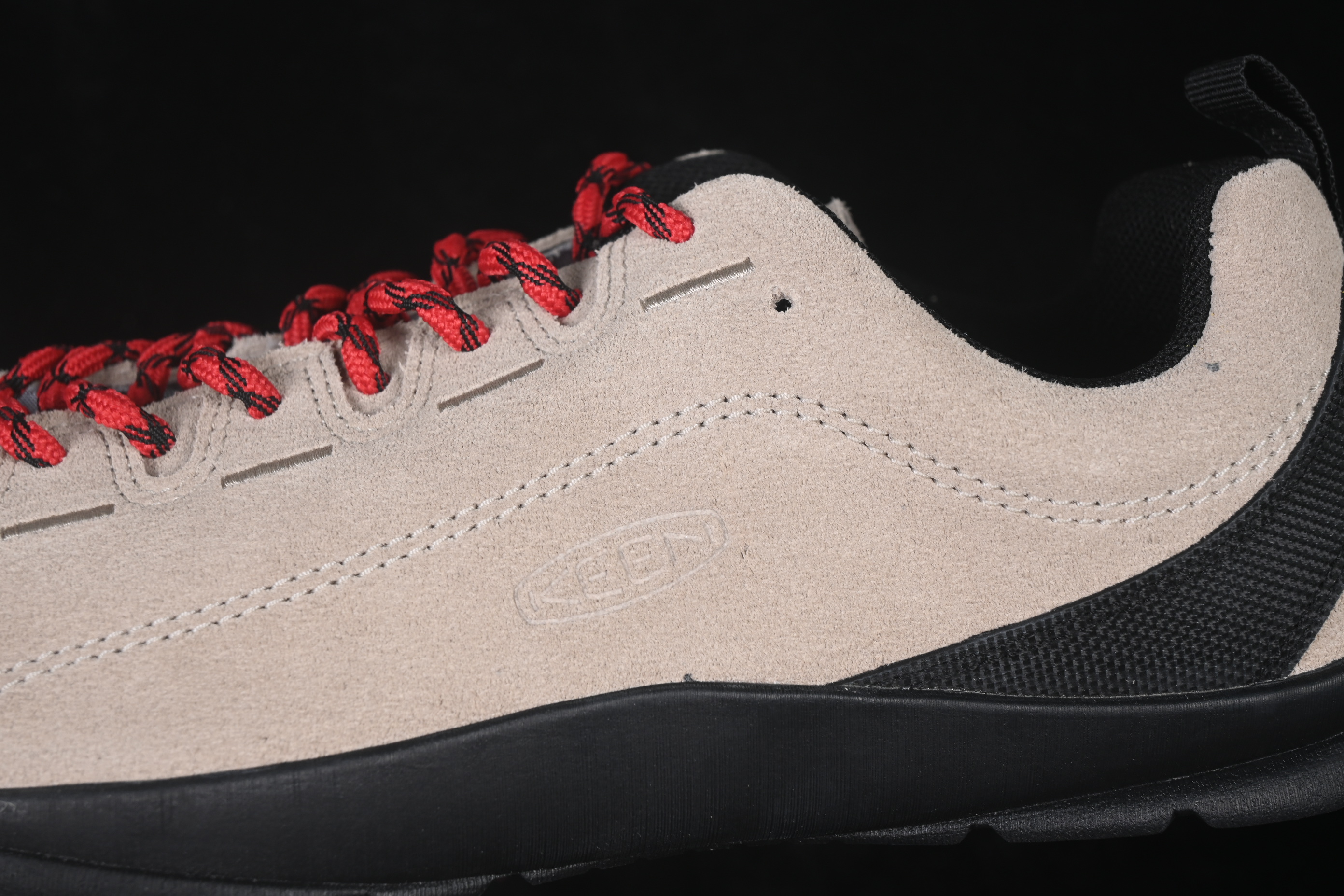 Keen Jasper Retro Outdoor Hiking Shoes with Premium Suede and Antimicrobial Lining - 1002672