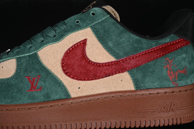 Nike Air Force 1 '07 Low Year of the Horse Forest Dune Low-Top Casual Skateboarding Shoes - XY9025-006
