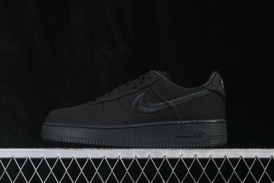 Nike Air Force 1 '07 Low Stussy Collaboration Casual Skateboarding Shoes - CZ9084-001