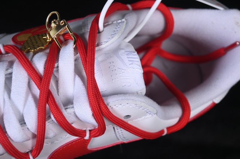Nike Air Force 1 '07 Low Chinese New Year Horse Year Edition Casual Sneakers with Lucky Embellishments - CZ0270-102