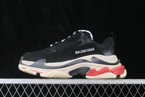 Balenciaga Triple S Chunky Running Shoes with Layered Sole - W09O11000