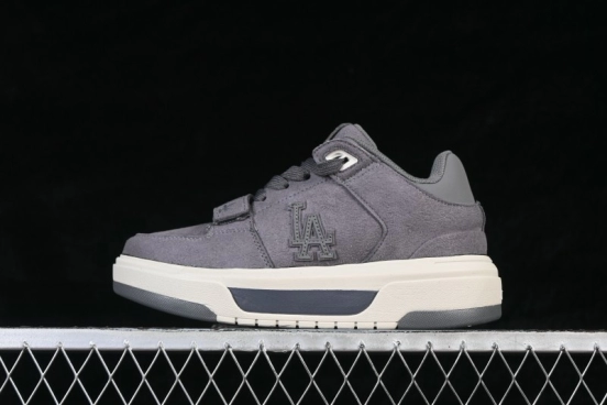 New York MLB Chunky Liner Mid Hairy Running Shoes with Elevated Sole - 3ASXH015N07GRL