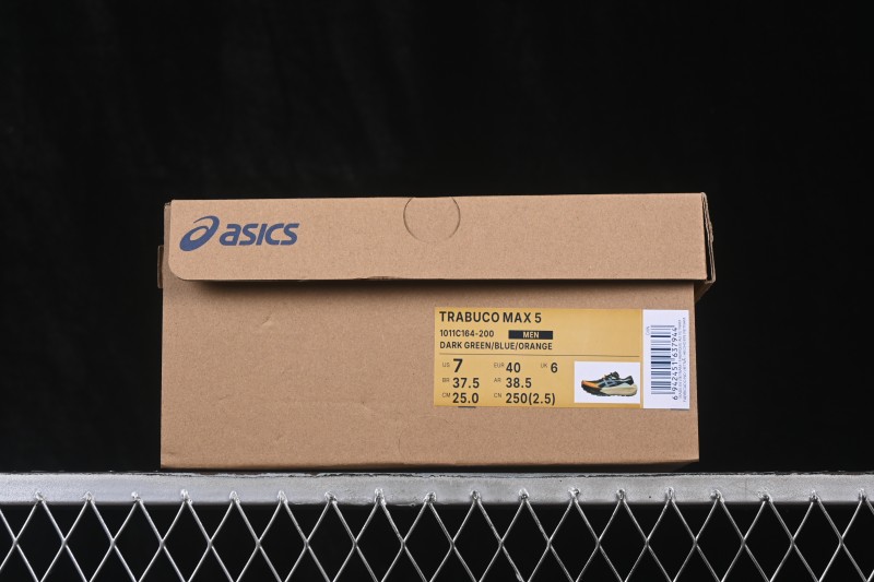 Asics Trabuco Max 5 Trail Running Shoes with Advanced Grip and Cushioning - 1011C164-200