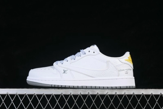 Nike Air Jordan 1 Low Retro Basketball Shoes with Premium Custom Finish - LD2028-061