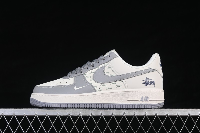 Nike Air Force 1 '07 Low Stussy Collaboration Casual Skateboarding Shoes - HH7518-082