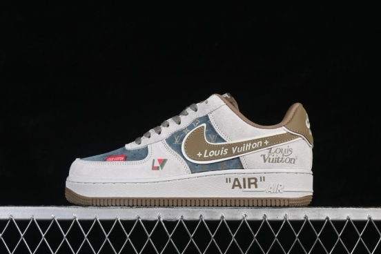Nike Air Force 1 '07 Low Sneakers with Air-Sole Cushioning and Retro Design - DD1982-346
