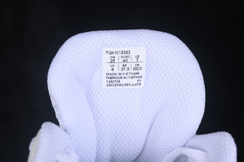 Adidas FQK101S262 White Blue Running Shoes - AJD4
