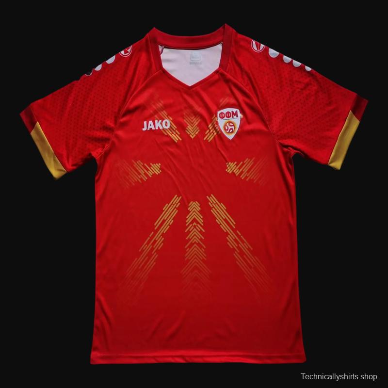 2023 North Macedonia Home Jersey