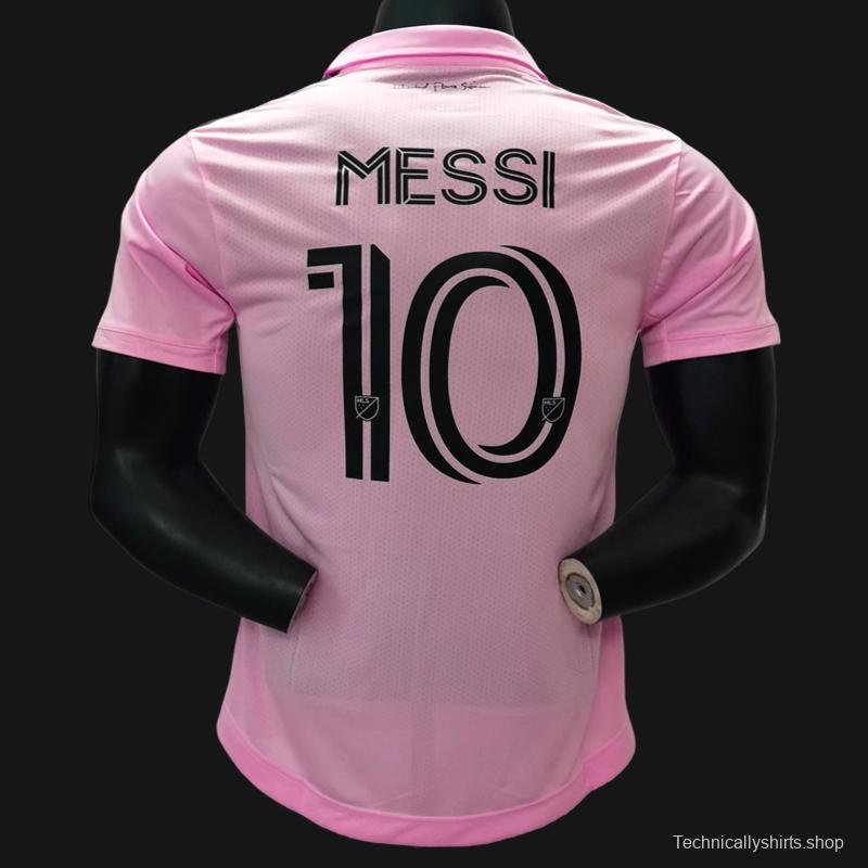 Player Version 23/24 Inter Miami Home Pink Jersey