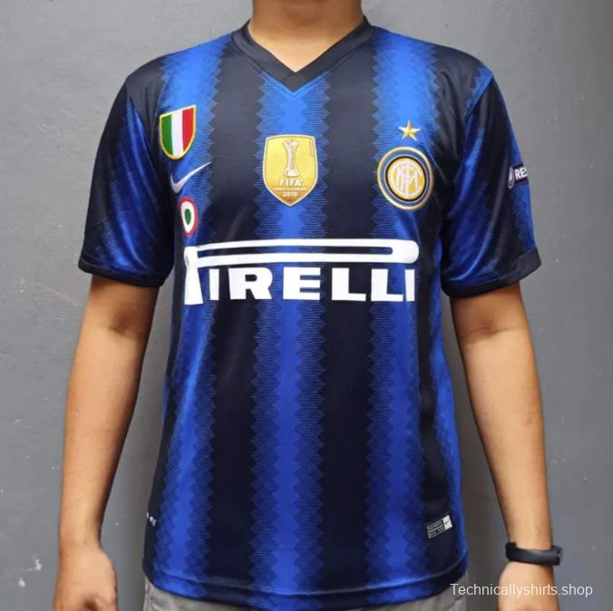 Retro 10/11 Inter Milan Home Jersey