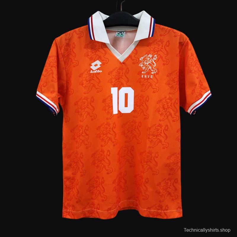 Retro 1994 Netherlands Home Jersey