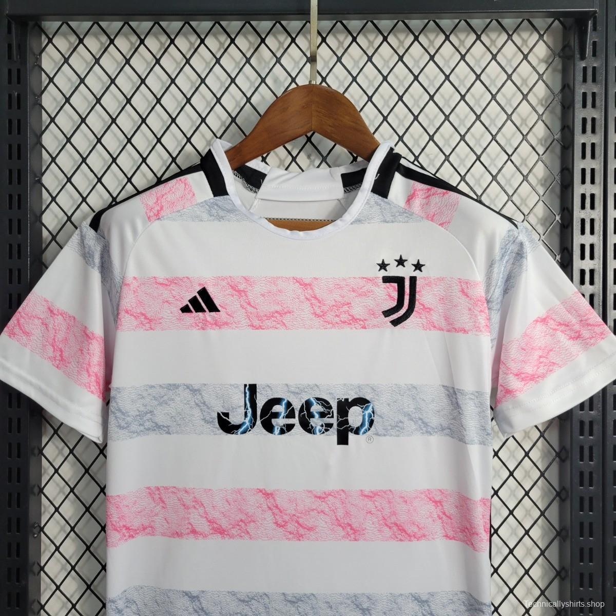 23/24 Kids Juventus Away Jersey